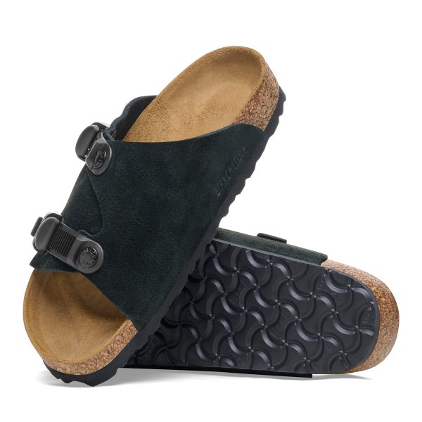 Zurich Tech Black Suede Leather - Image 3